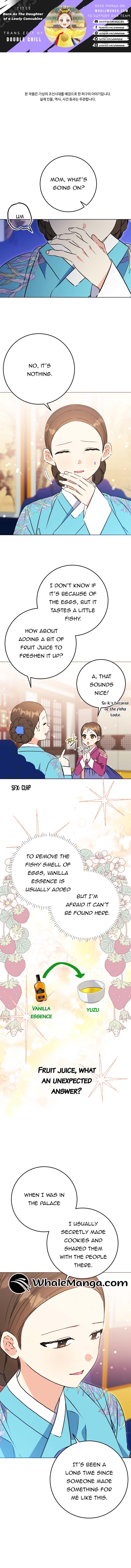 Born As The Daughter of a Lowly Concubine Chapter 25 - Page 1