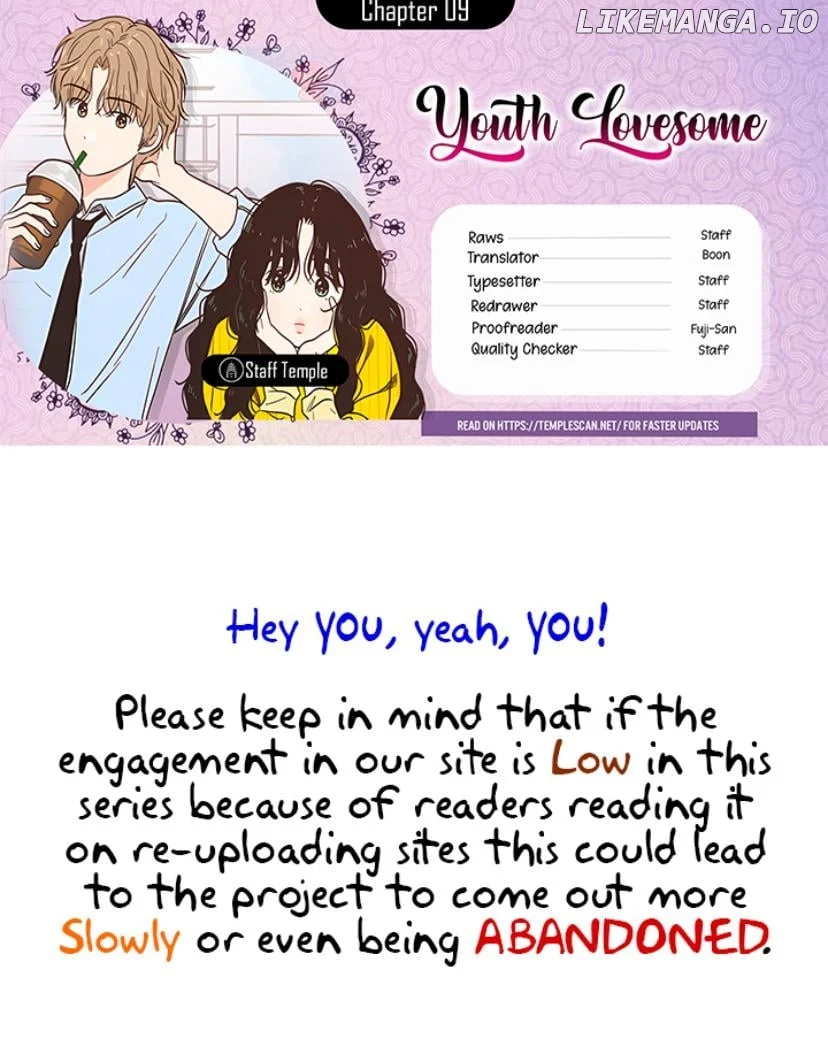 Youth Lovesome Chapter 9 - Page 1
