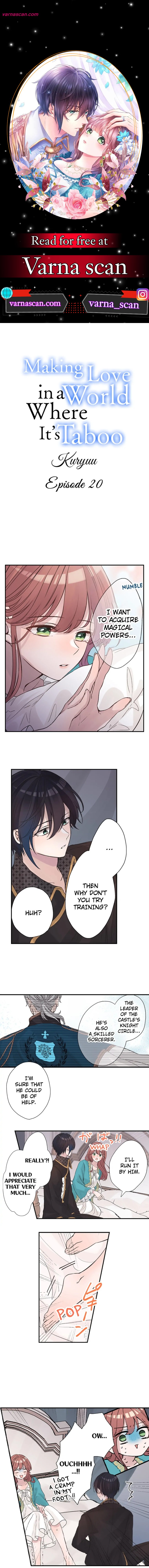 Making Love in a World Where It’s Taboo Chapter 20 - Page 1