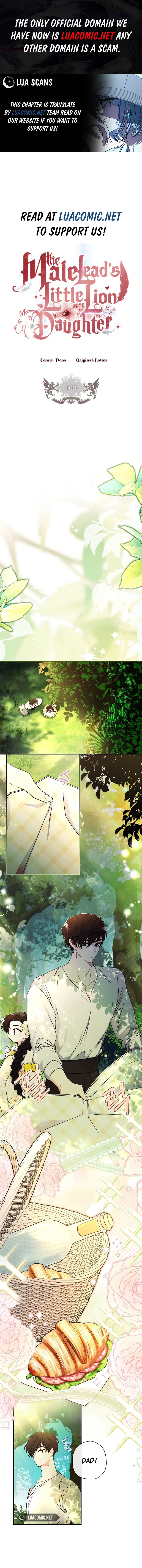I Became the Male Lead’s Adopted Daughter Chapter 106 - Page 1