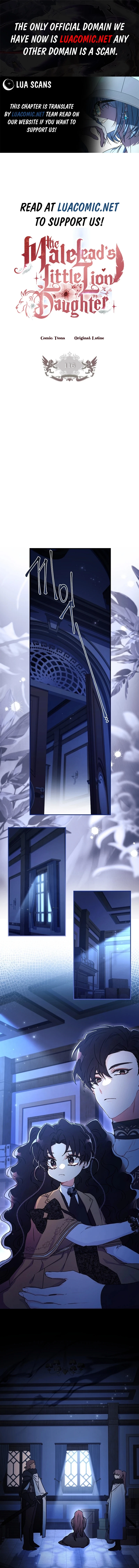 I Became the Male Lead’s Adopted Daughter Chapter 116 - Page 1