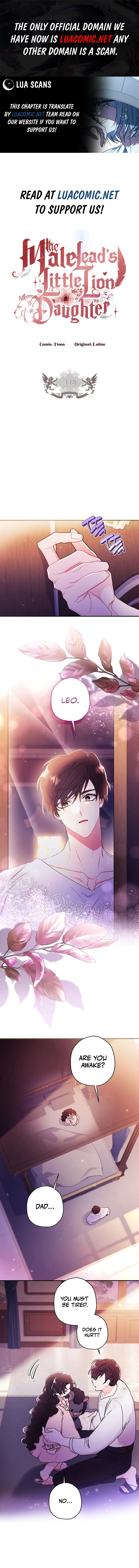 I Became the Male Lead’s Adopted Daughter Chapter 118 - Page 1
