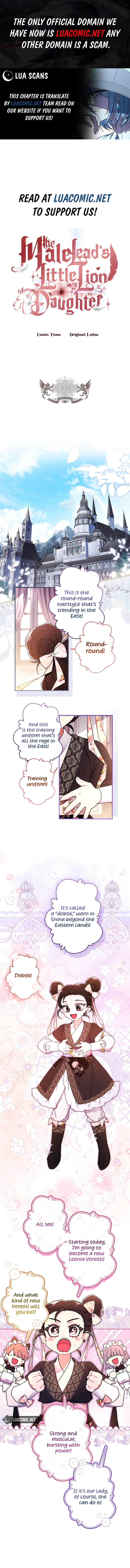 I Became the Male Lead’s Adopted Daughter Chapter 121 - Page 1