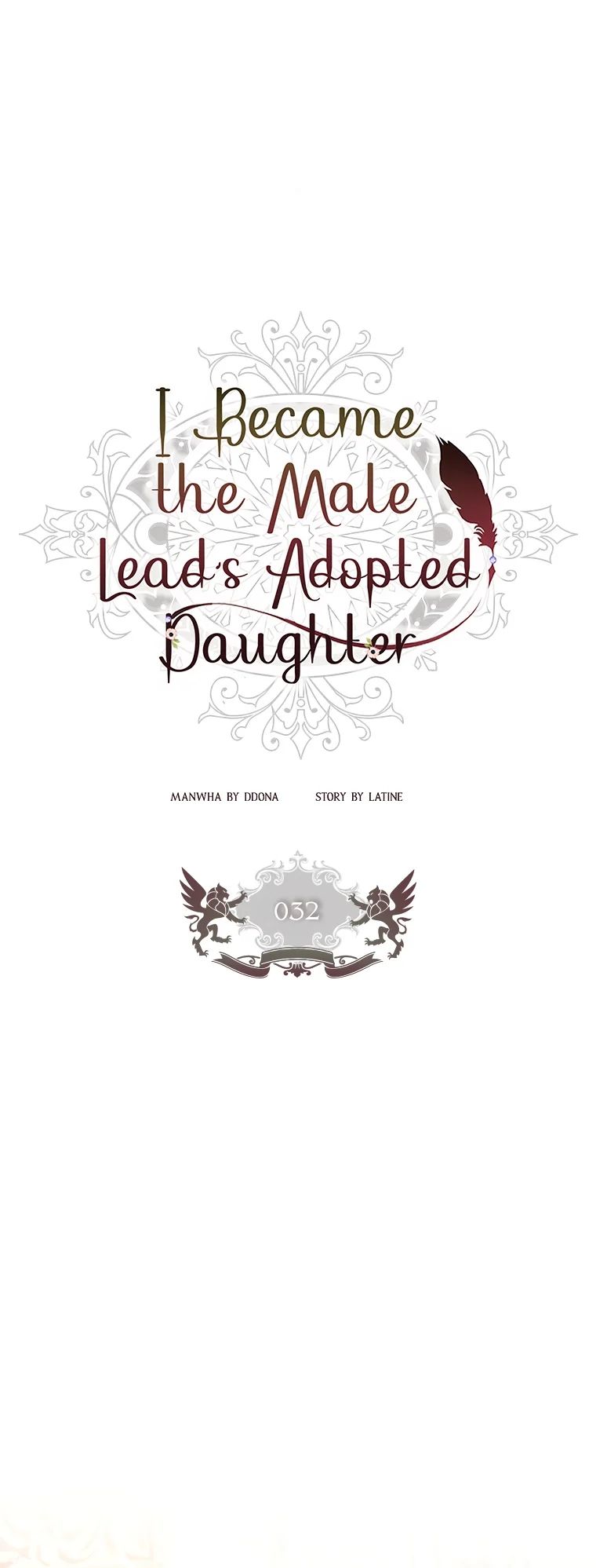 I Became the Male Lead’s Adopted Daughter Chapter 32 - Page 1