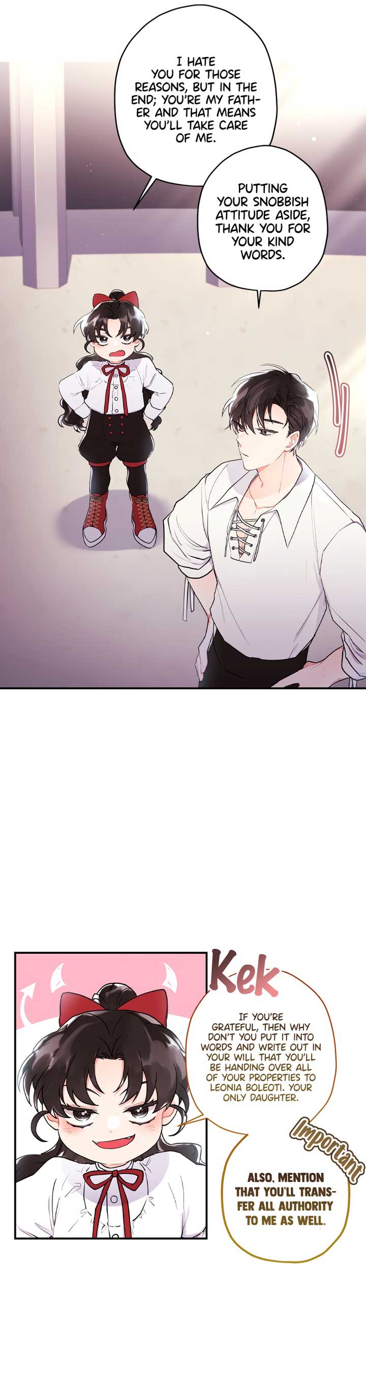 I Became the Male Lead’s Adopted Daughter Chapter 40 - Page 33