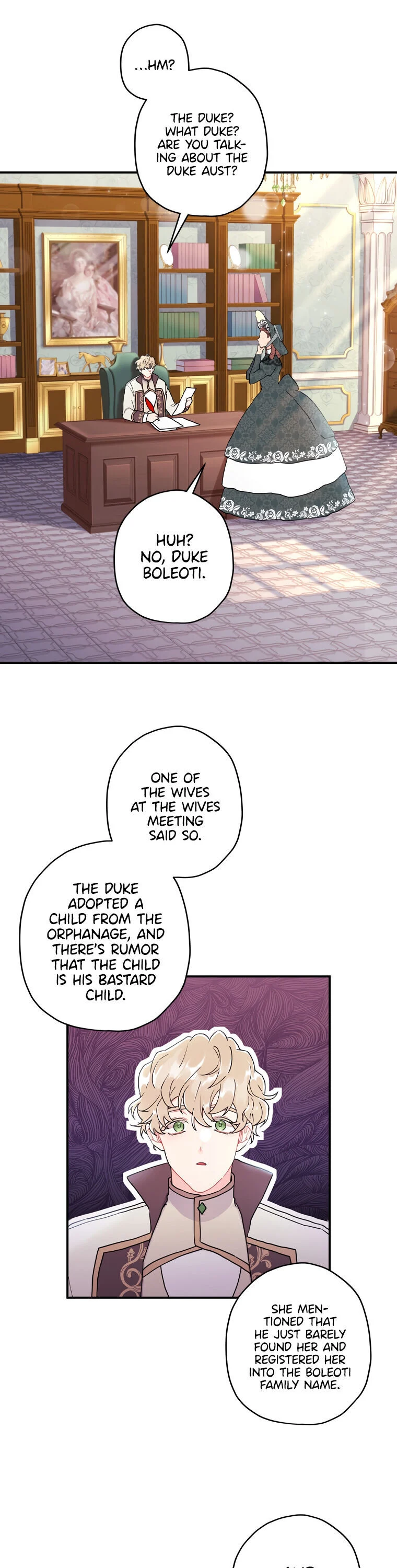I Became the Male Lead’s Adopted Daughter Chapter 42 - Page 23