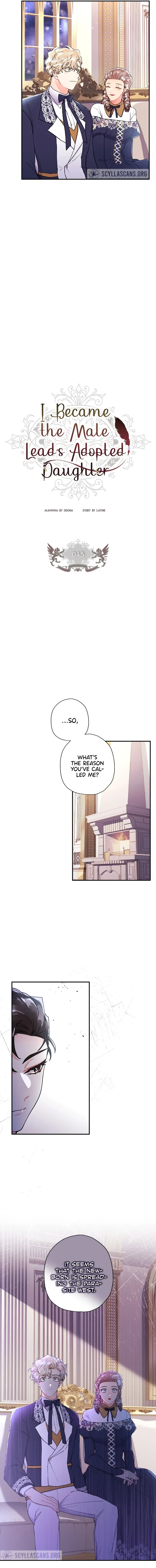 I Became the Male Lead’s Adopted Daughter Chapter 45 - Page 5