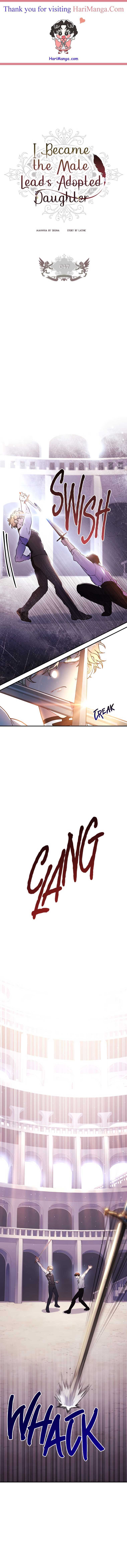I Became the Male Lead’s Adopted Daughter Chapter 47 - Page 1