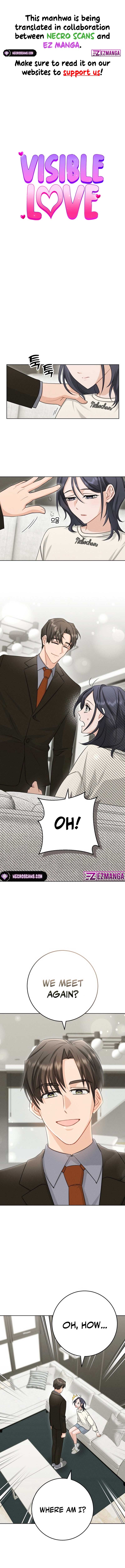 Visible Love Chapter 2 - Page 1