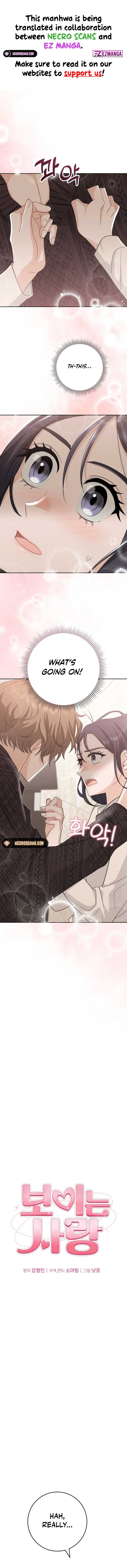 Visible Love Chapter 4 - Page 1