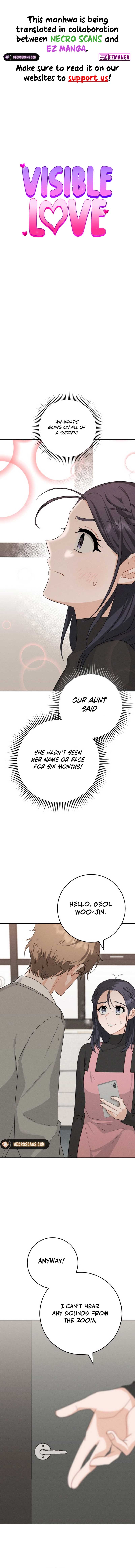 Visible Love Chapter 5 - Page 1