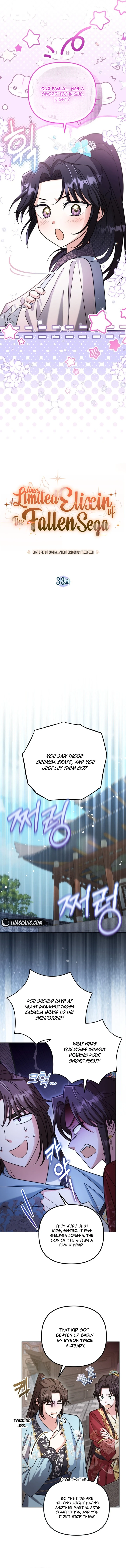 Time Limited Elixir of the Fallen Sega Chapter 33 - Page 3