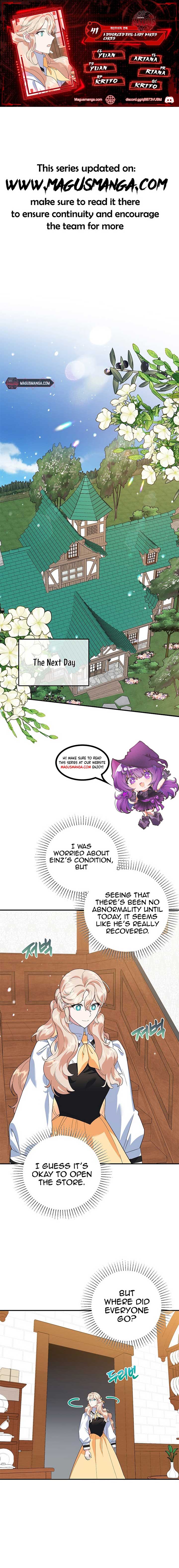 A Divorced Evil Lady Bakes Cakes Chapter 41 - Page 1