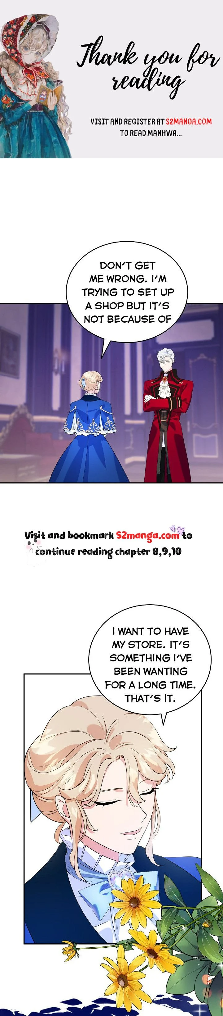 A Divorced Evil Lady Bakes Cakes Chapter 7.5 - Page 1