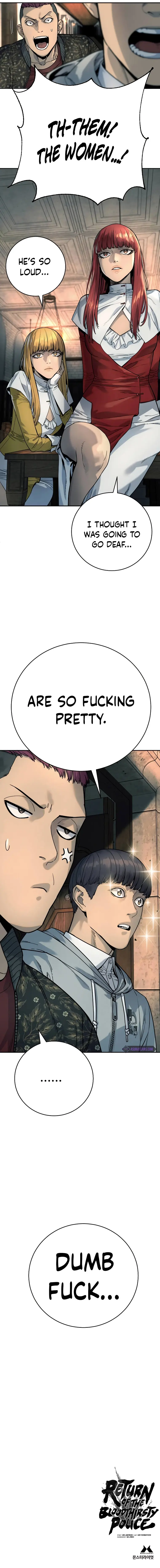 Return of the Bloodthirsty Police Chapter 43 - Page 28