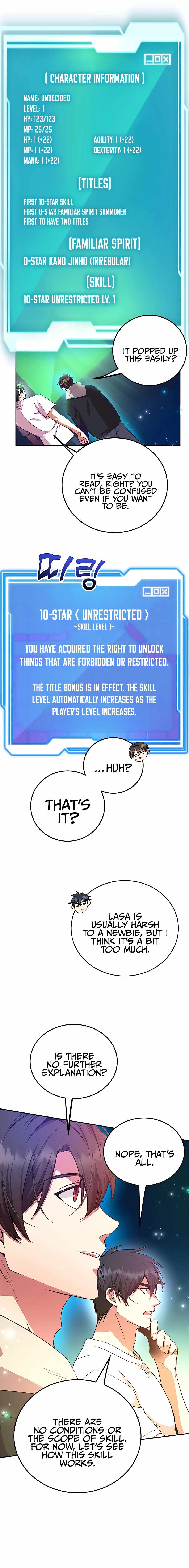 I Got Lucky and Pulled a 10th Rank Summon Chapter 3 - Page 13