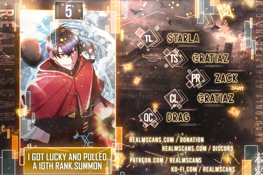 I Got Lucky and Pulled a 10th Rank Summon Chapter 5 - Page 1