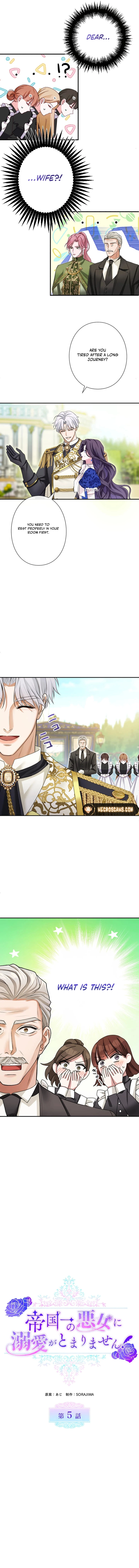 I Can’t Stop Doting the Empire’s Most Notorious Villainess! Chapter 5 - Page 5