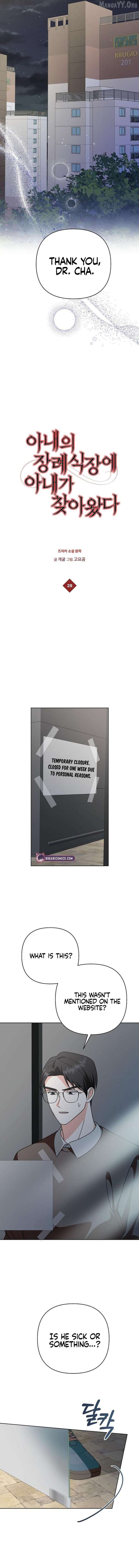 My Wife Appeared at My Wife’s Funeral Chapter 28 - Page 3