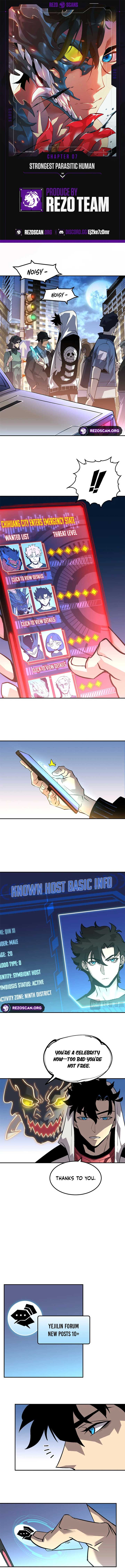 Strongest Parasitic Human Chapter 7 - Page 1