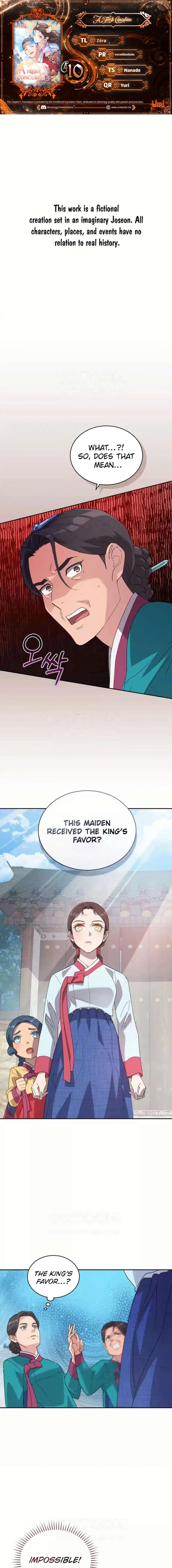 A Fresh Concubine Chapter 10 - Page 1