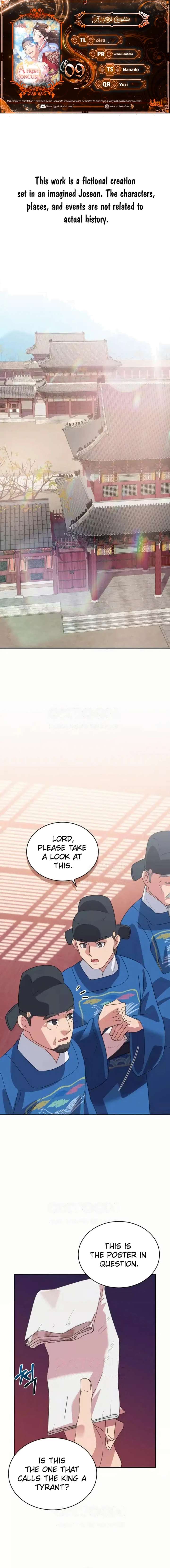 A Fresh Concubine Chapter 9 - Page 1