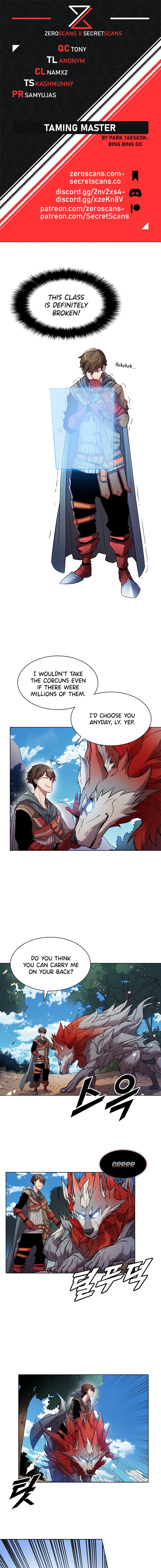 Taming Master Chapter 8 - Page 1