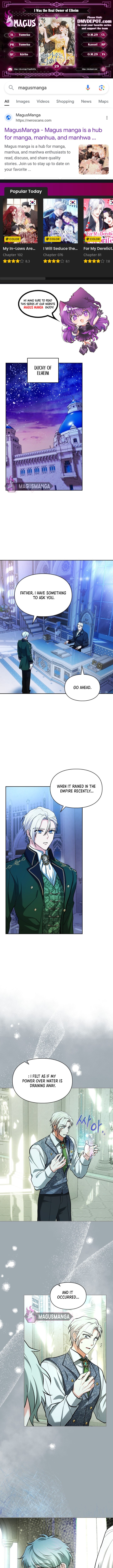 I Was the Real Owner of Elheim Chapter 29 - Page 1