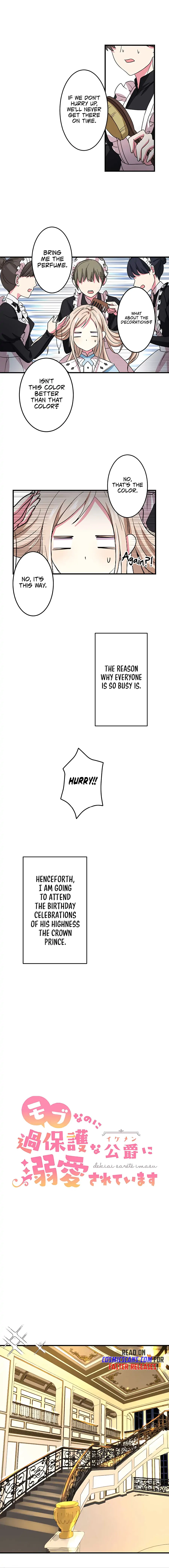Even Though I Became a Side Character, I'm Being Adored by an Overprotective Duke Chapter 4 - Page 2