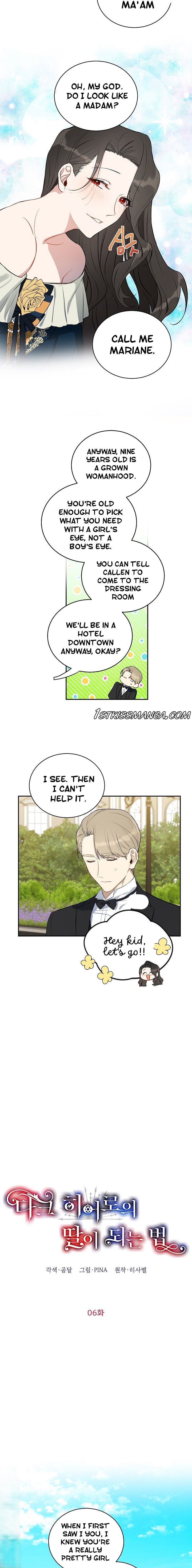 How To Become A Dark Hero’s Daughter Chapter 6 - Page 5
