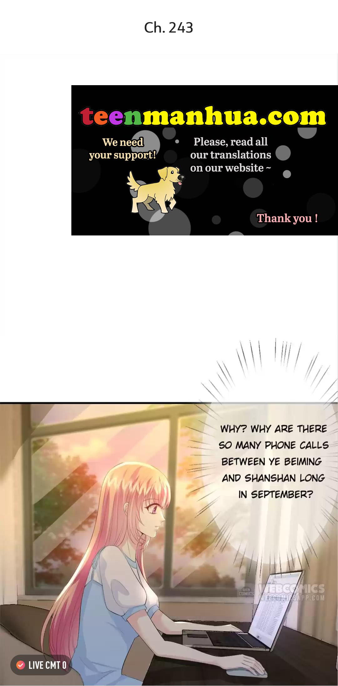 Embrace My Shadow Chapter 243 - Page 1