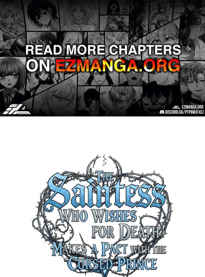 The Saint Who Wishes for Death Makes a Pact with the Cursed Prince Chapter 24 - Page 1