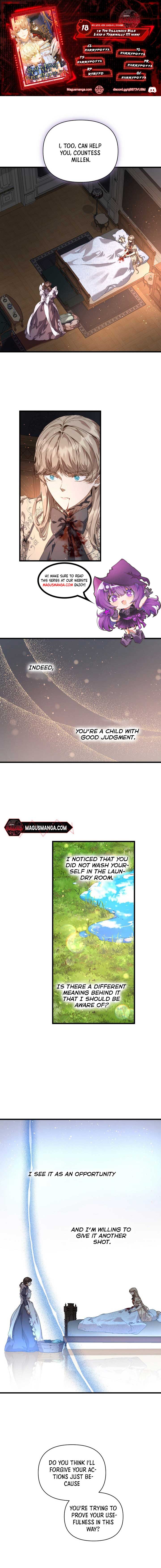 I’m the Villainous Male Lead’s Terminally Ill Aunt Chapter 18 - Page 1