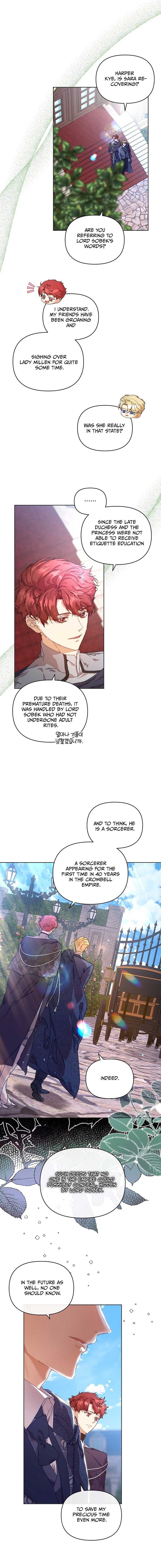 I’m the Villainous Male Lead’s Terminally Ill Aunt Chapter 6 - Page 7