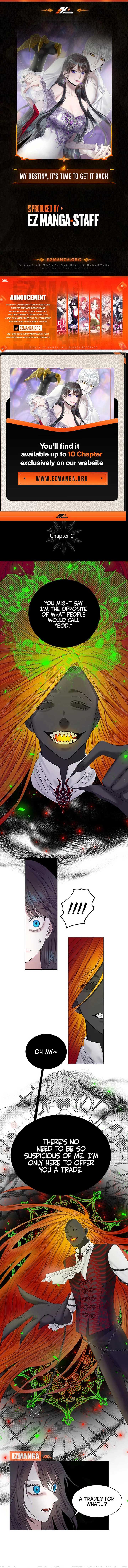 My Destiny, It’s Time to Get It Back Chapter 1 - Page 1