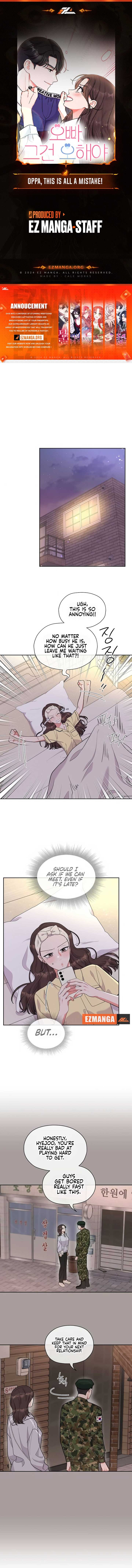 Oppa, That Must Be A Mistake! Chapter 37 - Page 1