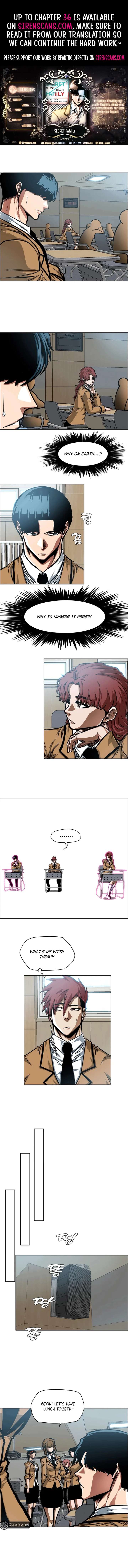 Secret Family Chapter 35 - Page 1