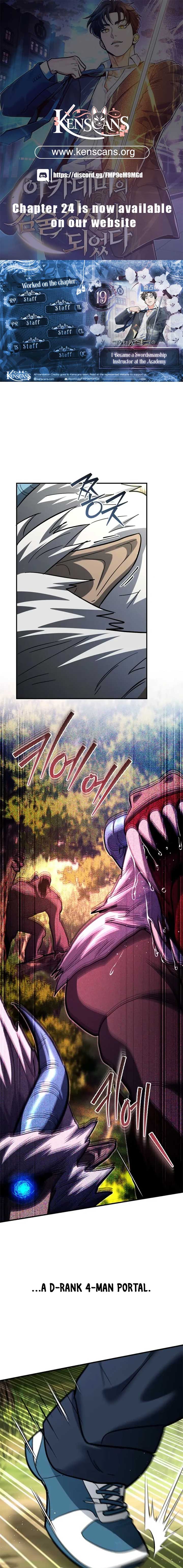 I Became a Swordsmanship Instructor at the Academy Chapter 19 - Page 1