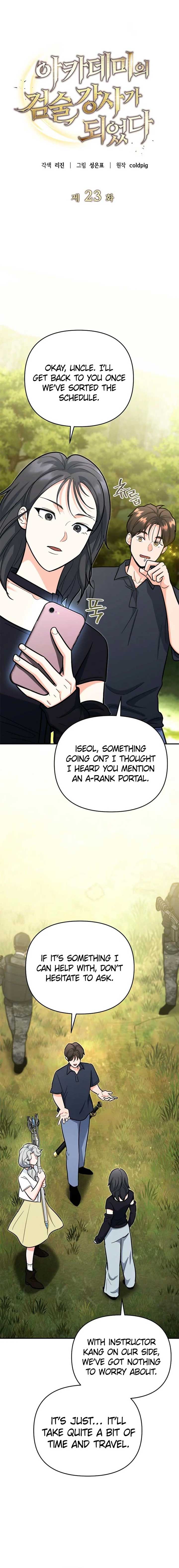 I Became a Swordsmanship Instructor at the Academy Chapter 23 - Page 3