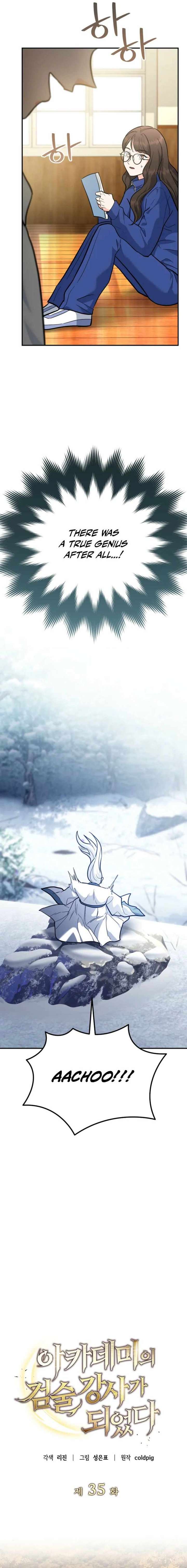 I Became a Swordsmanship Instructor at the Academy Chapter 35 - Page 3