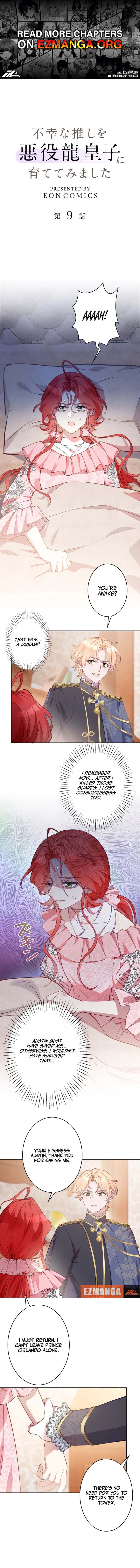 I Tried Raising My Unfortunate Favorite Character into a Villainous Dragon Prince Chapter 9 - Page 1