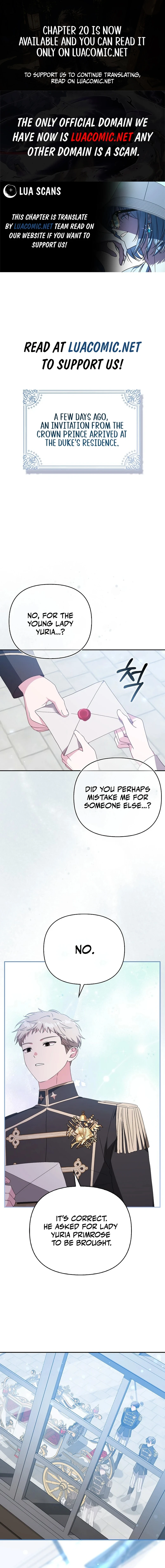 The Villainess Hides Her Wealth Chapter 12 - Page 1