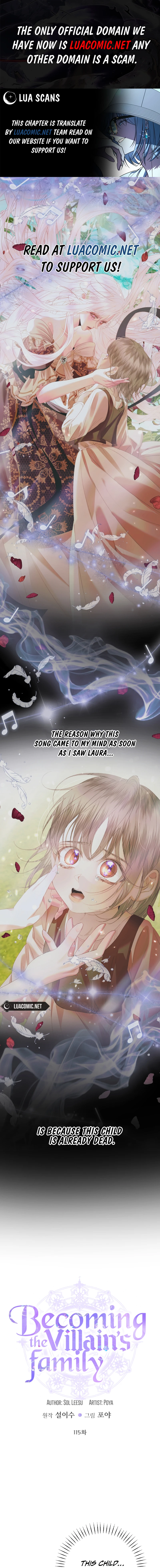 Becoming The Villain’s Family Chapter 115 - Page 1