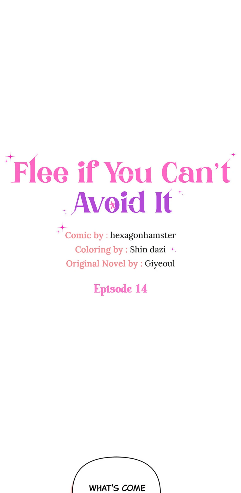 Flee if You Can’t Avoid It Chapter 14 - Page 1