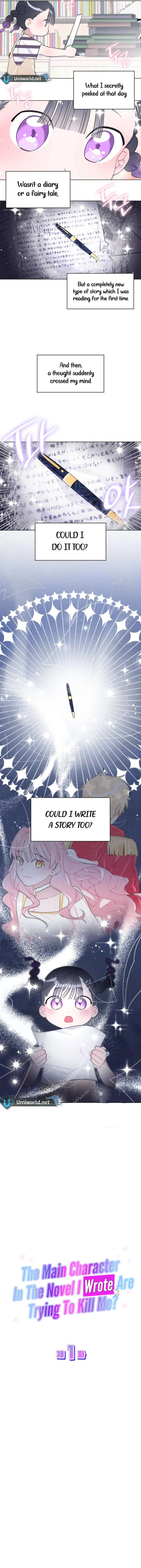 The Main Character In The Novel I Wrote Are Trying To Kill Me? Chapter 1 - Page 10