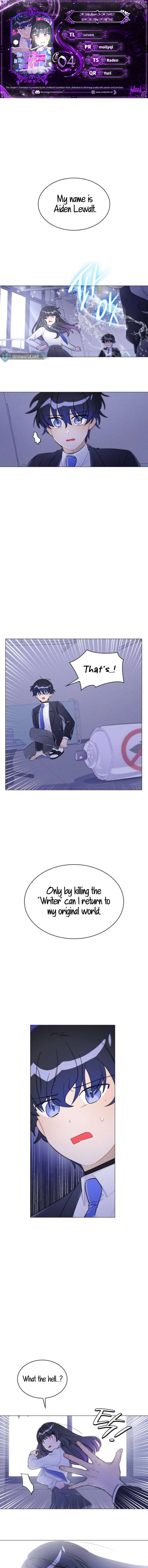 The Main Character In The Novel I Wrote Are Trying To Kill Me? Chapter 4 - Page 1