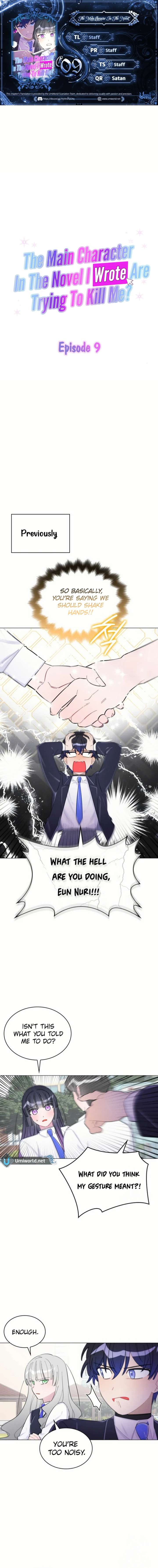 The Main Character In The Novel I Wrote Are Trying To Kill Me? Chapter 9 - Page 2