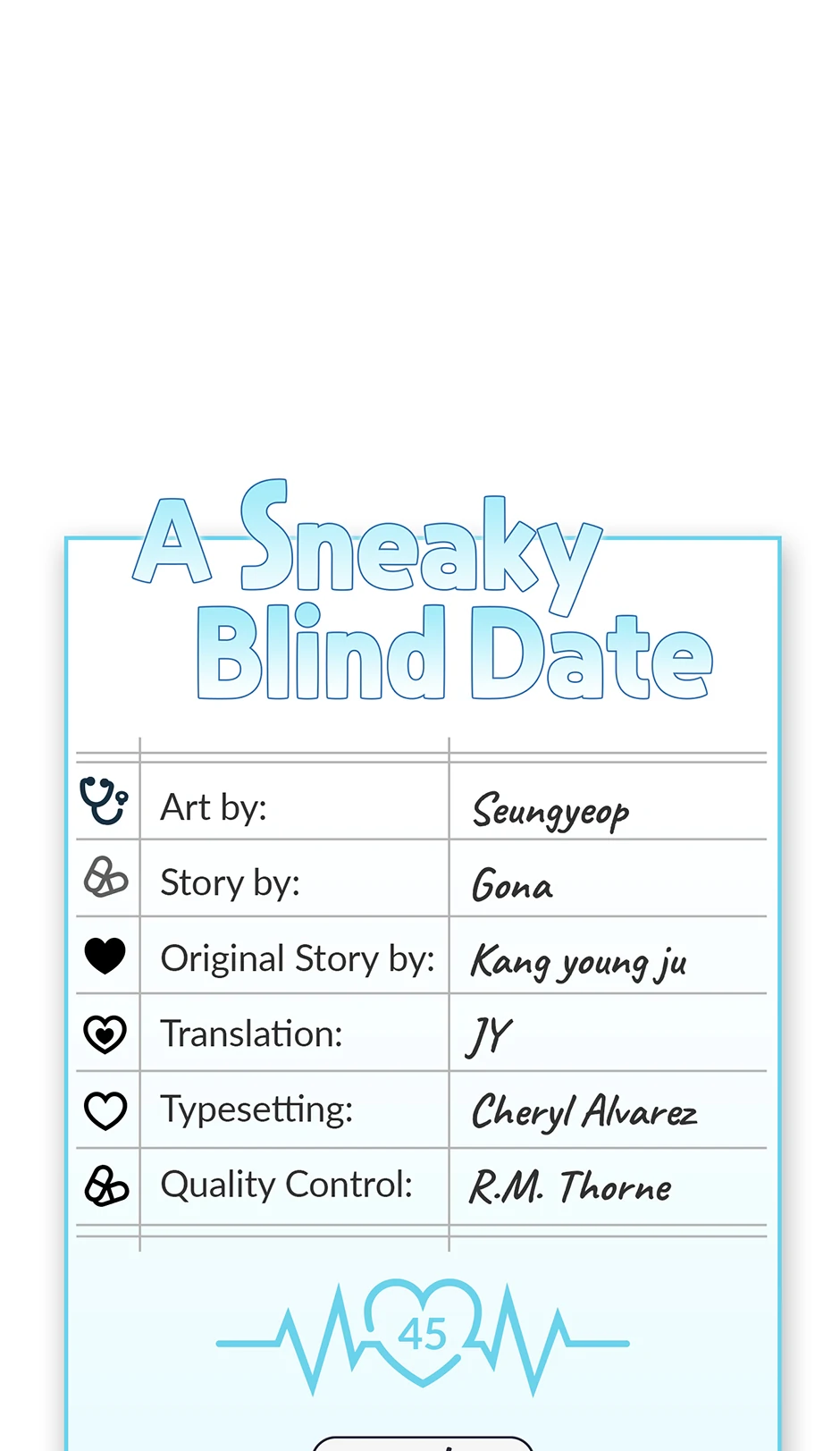 A Sneaky Blind Date [Official] Chapter 45 - Page 1