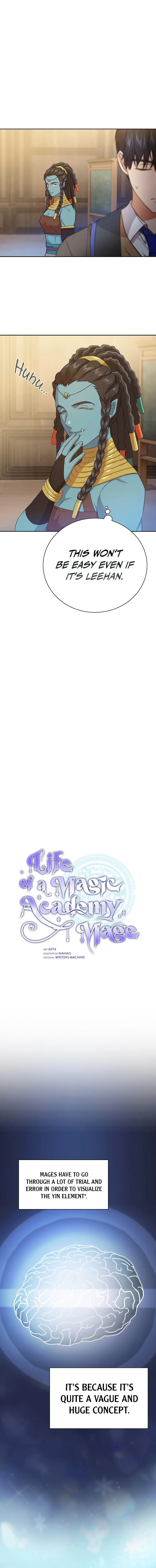 Life of a Magic Academy Mage Chapter 55 - Page 1