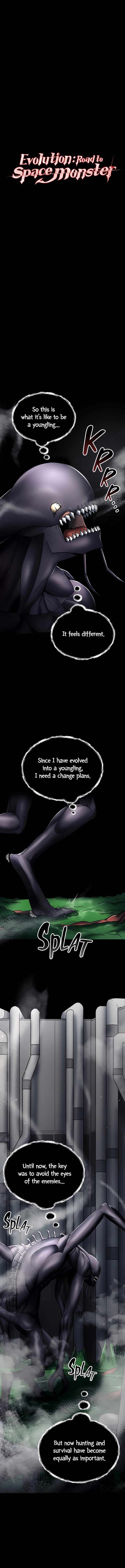 I Became an Evolving Space Monster Chapter 13 - Page 1